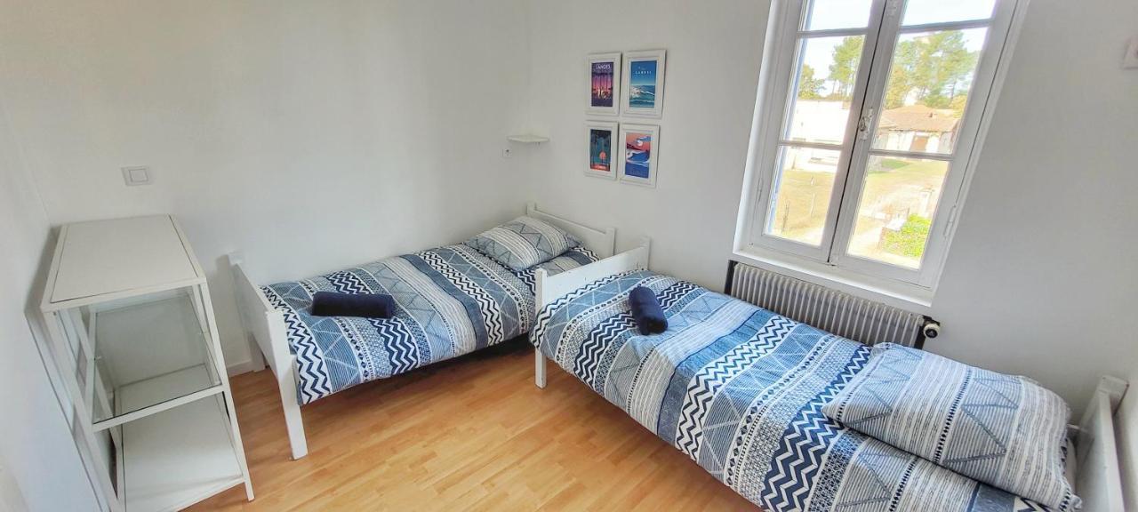 Charmante Maison Dans Les Landes X 10 Avec Piscine Et Salle D Escalade Lue 外观 照片