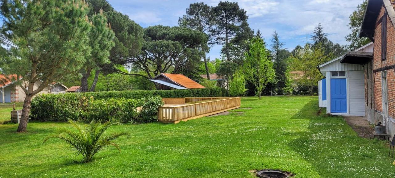 Charmante Maison Dans Les Landes X 10 Avec Piscine Et Salle D Escalade Lue 外观 照片