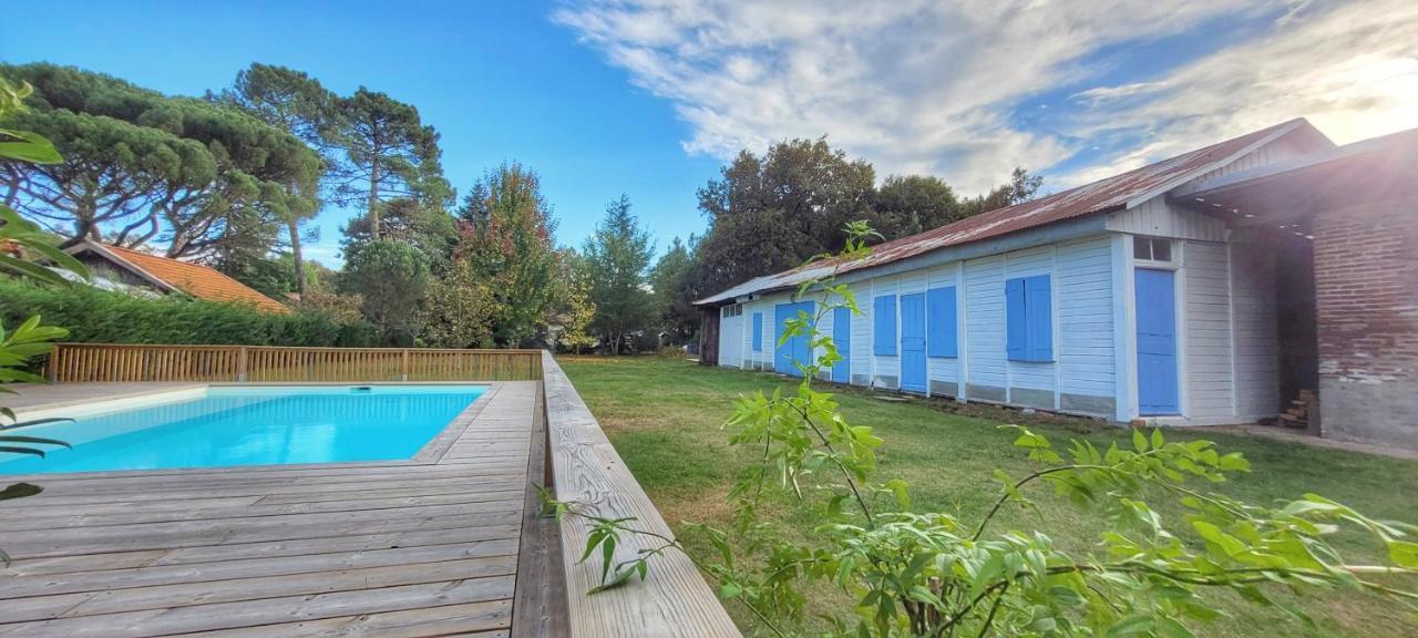 Charmante Maison Dans Les Landes X 10 Avec Piscine Et Salle D Escalade Lue 外观 照片