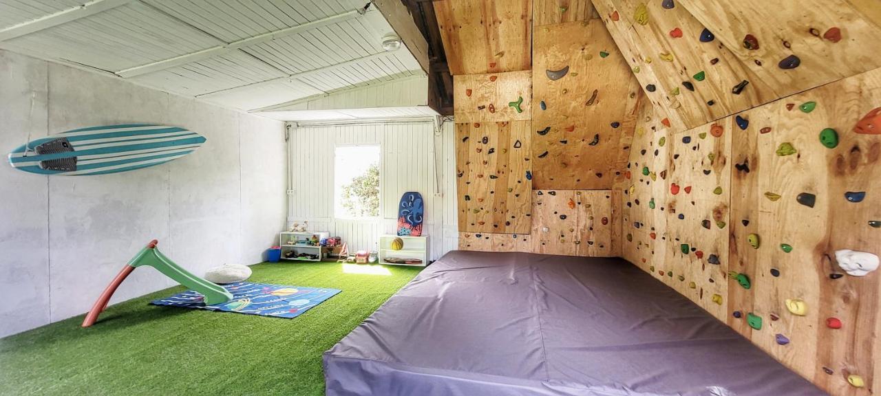 Charmante Maison Dans Les Landes X 10 Avec Piscine Et Salle D Escalade Lue 外观 照片