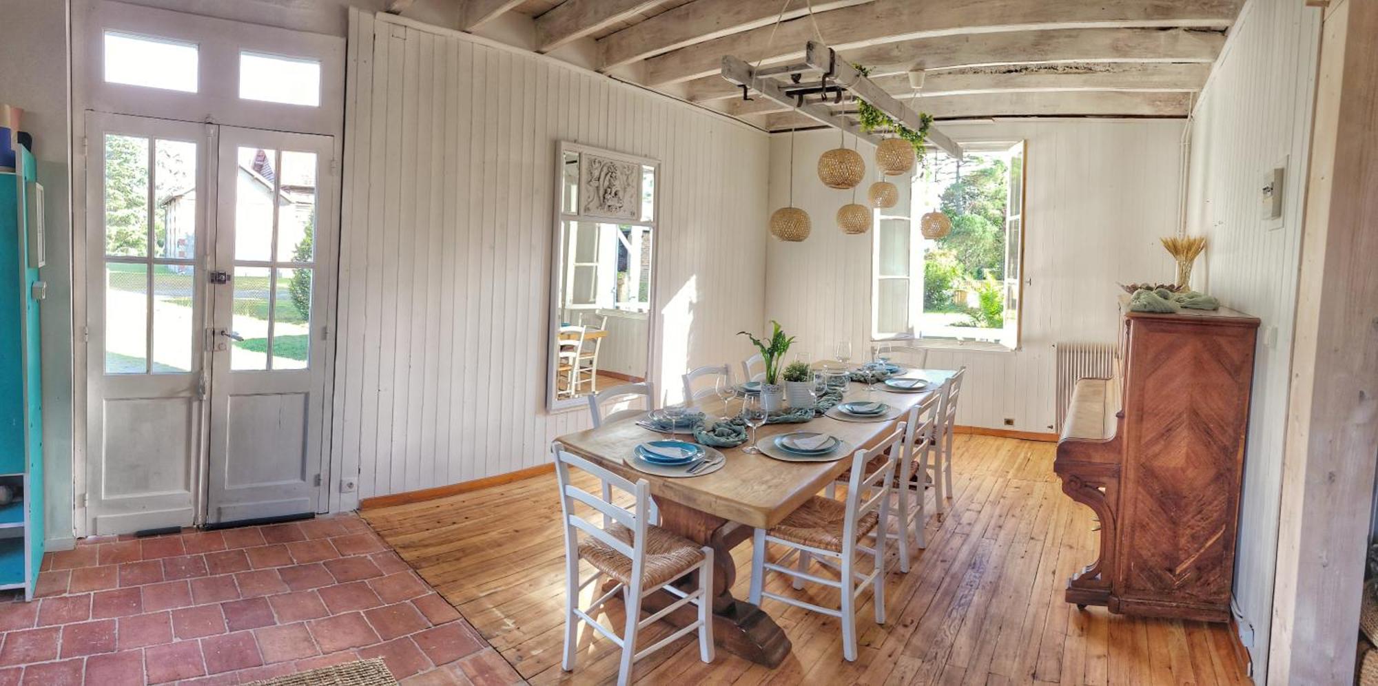 Charmante Maison Dans Les Landes X 10 Avec Piscine Et Salle D Escalade Lue 外观 照片