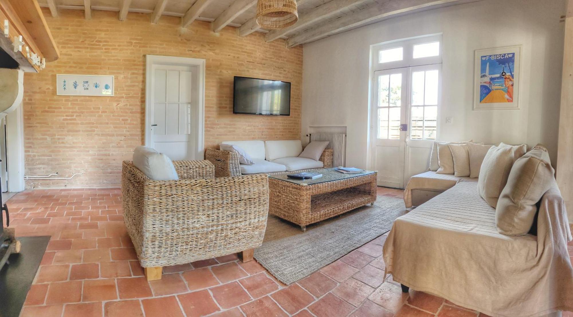 Charmante Maison Dans Les Landes X 10 Avec Piscine Et Salle D Escalade Lue 外观 照片
