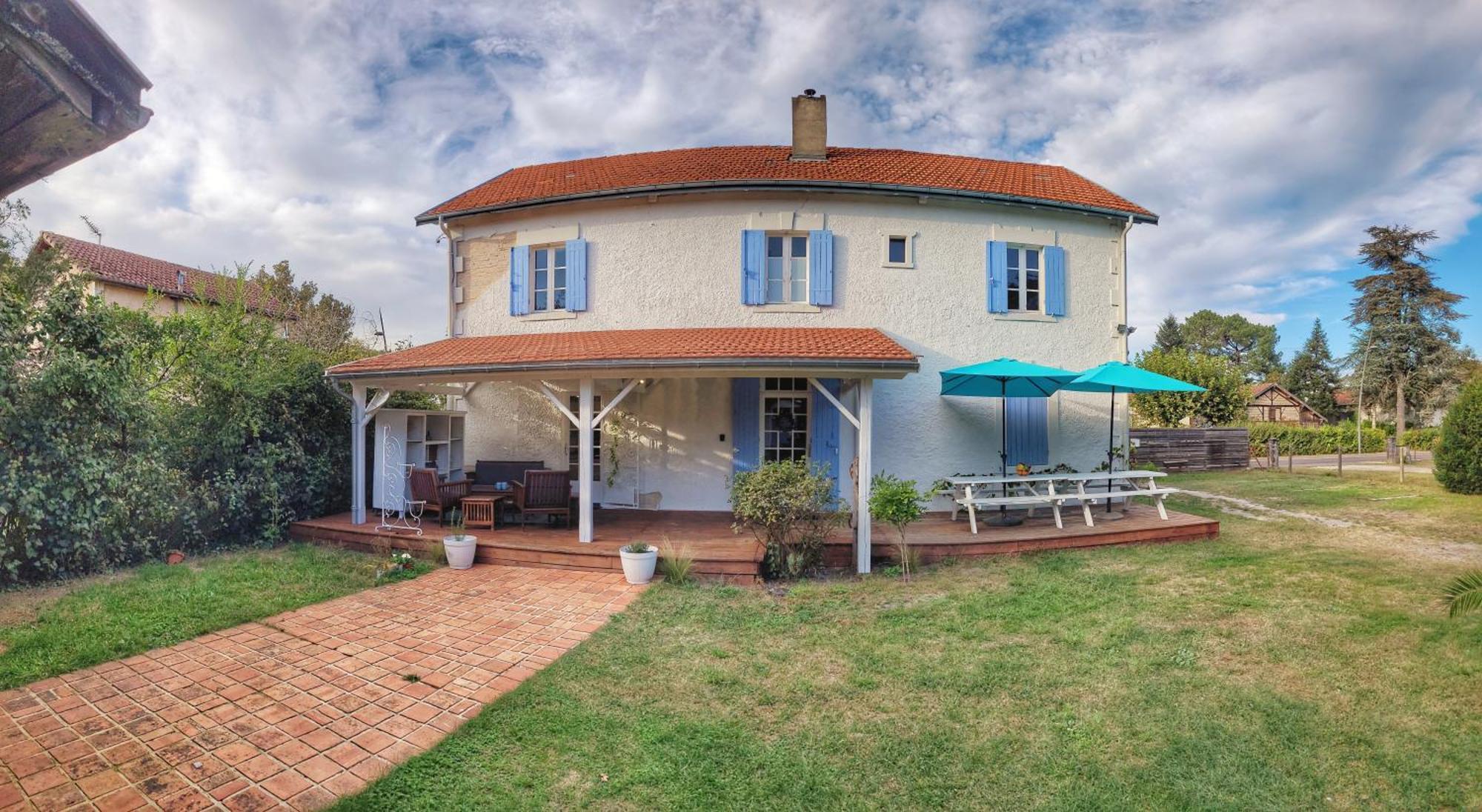 Charmante Maison Dans Les Landes X 10 Avec Piscine Et Salle D Escalade Lue 外观 照片